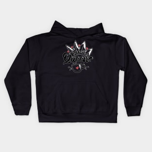 Caffeine Queen Coffee lover Kids Hoodie